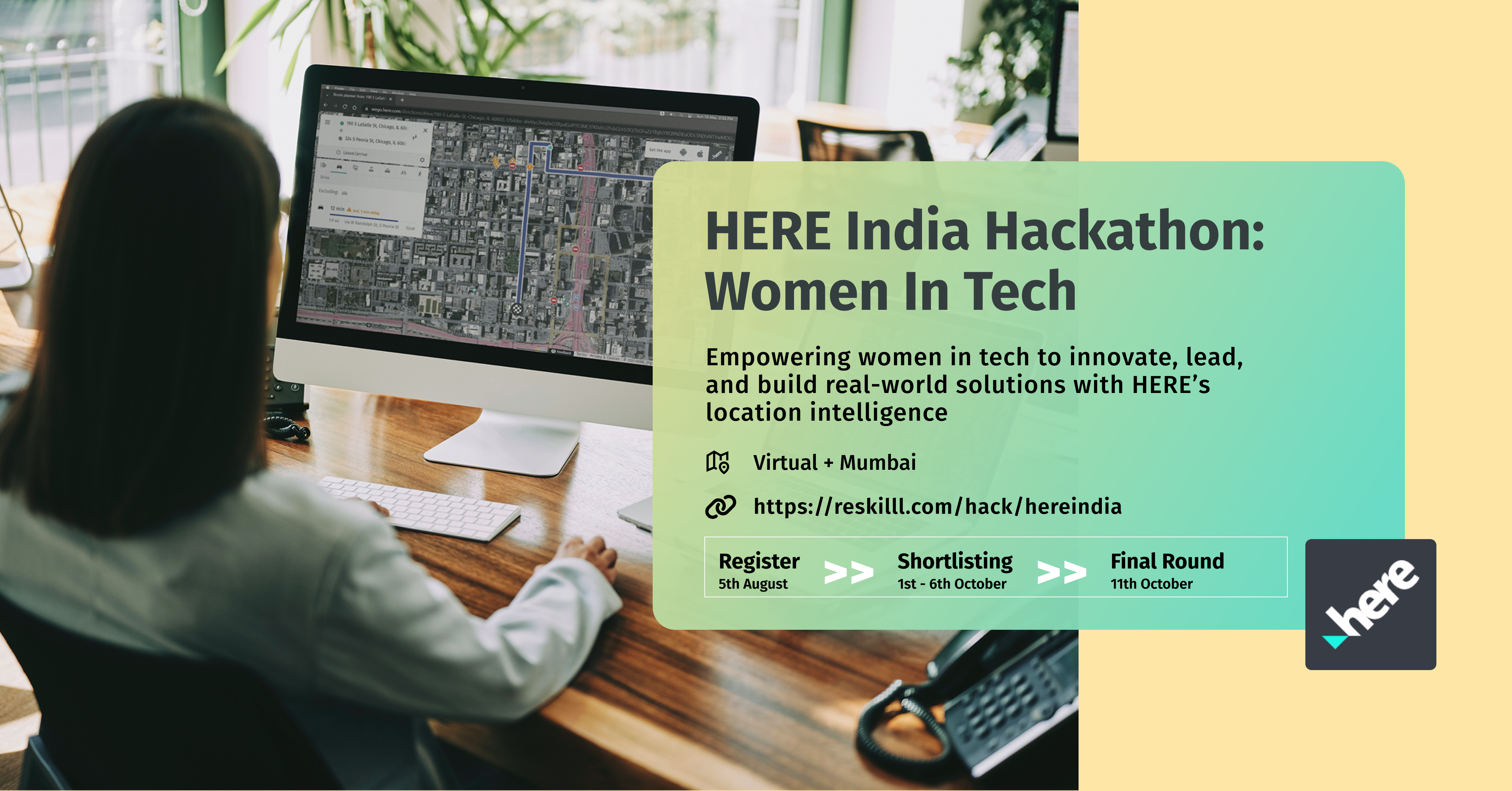 HERE India Hackathon : Women in Tech